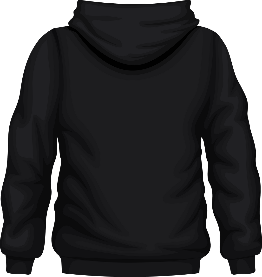 Black Hoodie Closeup